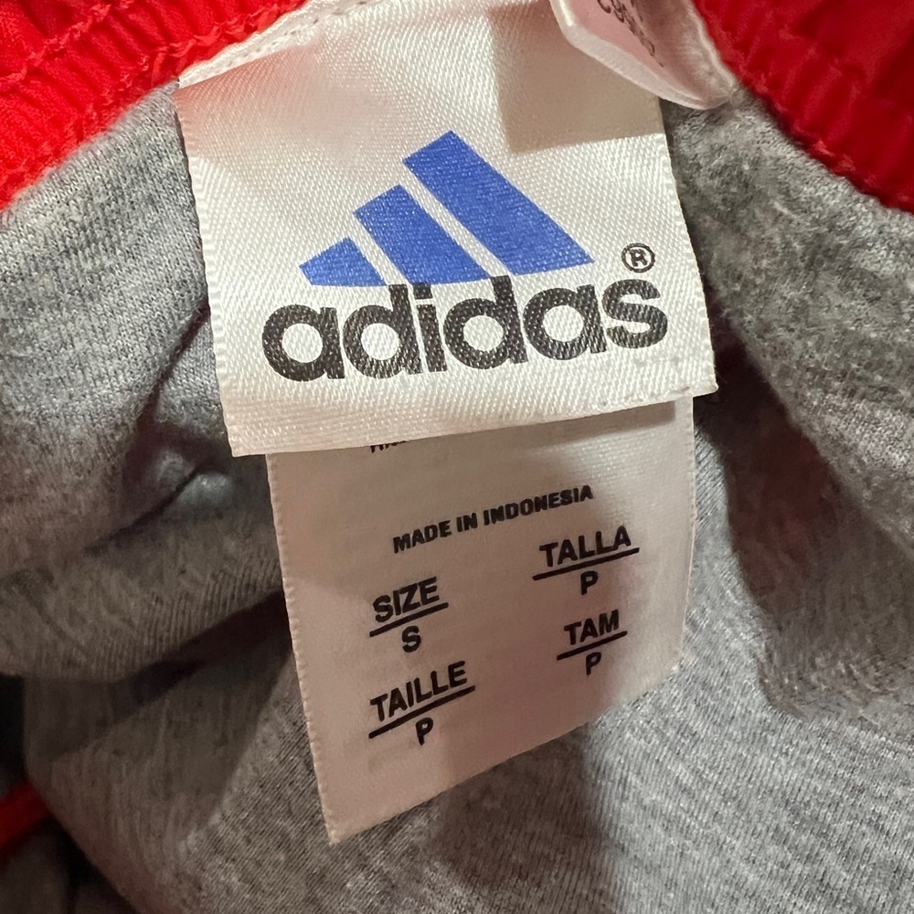 Vintage Adidas Red Windbreaker Pants - Picture 6 of 6